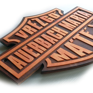 Fa névtábla -  - Meska.hu