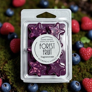 Erdei gyümölcsös csillag illatviasz - otthon & életmód - gyertya, illat, aroma - illatviasz - Meska.hu