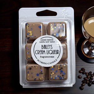 Baileys krémlikőr 6 kockás illatviasz - otthon & életmód - gyertya, illat, aroma - illatviasz - Meska.hu