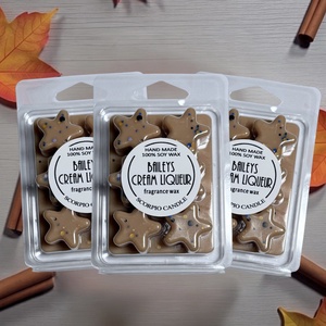 Baileys krémlikőr csillag illatviasz - otthon & életmód - gyertya, illat, aroma - illatviasz - Meska.hu