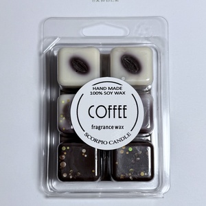 Kávé 6 kockás illatviasz - otthon & életmód - gyertya, illat, aroma - illatviasz - Meska.hu