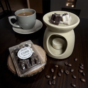 Kávé csillag illatviasz, Otthon & Életmód, Gyertya, illat, aroma, Illatviasz, Gyertya-, mécseskészítés, MESKA