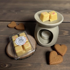 Gyömbéres süti 6 kockás illatviasz, Otthon & Életmód, Gyertya, illat, aroma, Illatviasz, Gyertya-, mécseskészítés, MESKA