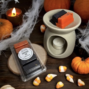 Sütőtökös pite 5 kockás illatviasz, Otthon & Életmód, Gyertya, illat, aroma, Illatviasz, Gyertya-, mécseskészítés, MESKA