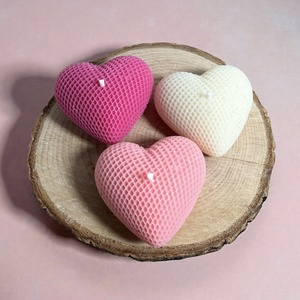 Szív szett - otthon & életmód - gyertya, illat, aroma - illatviasz - Meska.hu