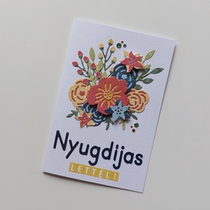 Nyugdíjas lettél! üdvözlőlap - Meska.hu
