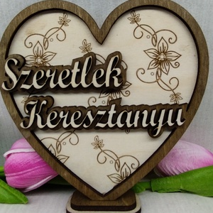 Anyák napi szív - otthon & életmód - dekoráció - asztal és polc dekoráció - dekorációs tál, tartó - Meska.hu
