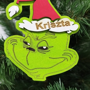 Grincs dísz - karácsony - karácsonyi lakásdekoráció - karácsonyfadíszek - Meska.hu