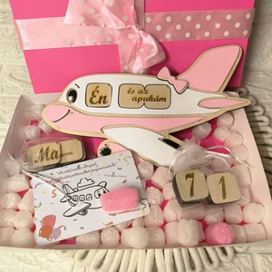 M�rföldkő repcsivel, Baba - mama, Babafotózás, Baba mérföldkő kártyák, Famegmunkálás, Festett tárgyak, MESKA