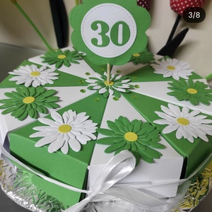 Papírtorta - otthon & életmód - papír, írószer - ajándékozás kellékei - papírtorta - Meska.hu