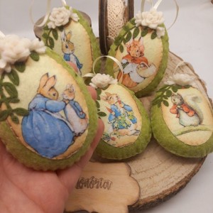 Húsvéti tojások, dobozban - zöld - otthon & életmód - dekoráció - fali és függő dekoráció - falra akasztható dekor - Meska.hu