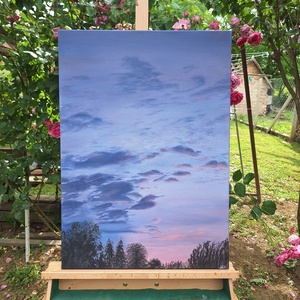 Lapapuszta gyöngyszemei/1 ?? (60x50 cm), Művészet, Festmény, Olajfestmény, Festészet, MESKA