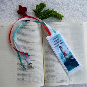 Keresztény, idézetes könyvjelző (Minden dolgotok..) - könyv & zene - könyvjelző - Meska.hu