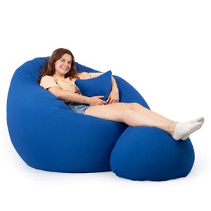 Kék ALL IN Grandiózus Babzsákfotel Garnitúra, , , MESKA