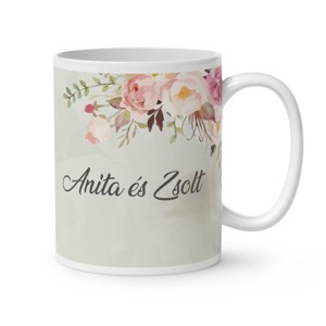 Kérd a neveddel - A mi napunk - Esküvő mintás bögre - otthon & életmód - konyhafelszerelés, tálalás - tálalás - bögre & csésze - Meska.hu