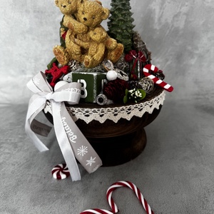 Macis Adventi asztaldísz - karácsony - adventi díszek - adventi asztaldísz - Meska.hu