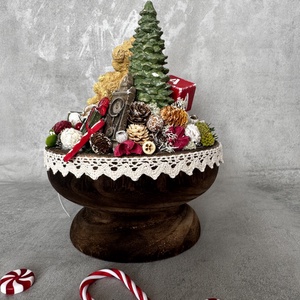 Macis Adventi asztaldísz - karácsony - adventi díszek - adventi asztaldísz - Meska.hu