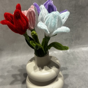 Zsenília tulipán  - otthon & életmód - virágdekoráció - virágok - szálas virág - Meska.hu