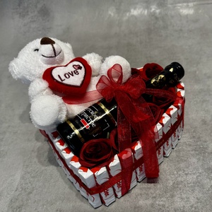 Valentin napi csoki box - élelmiszer - gourmet ajándékcsomag - Meska.hu