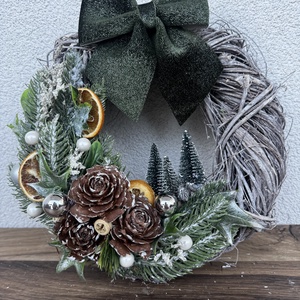 Karácsonyi Ajtódísz - karácsony - adventi díszek - adventi ajtódísz - Meska.hu