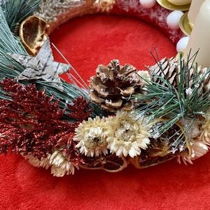 Adventi koszorú - karácsony - adventi díszek - adventi koszorú - Meska.hu