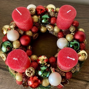 Adventi koszorú - Meska.hu