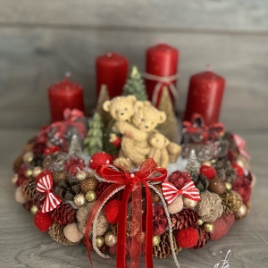 Adventi koszorú - Meska.hu