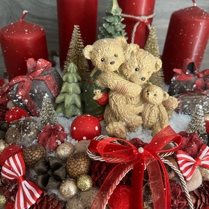 Adventi koszorú - karácsony - adventi díszek - adventi koszorú - Meska.hu