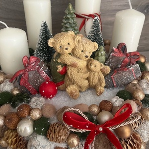 Adventi macis koszorú - karácsony - adventi díszek - adventi gyertyadíszek és koszorúdíszek - Meska.hu