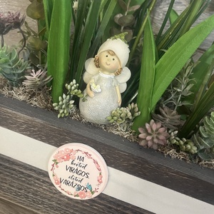 Tavaszi asztaldísz - ünnepi díszek, dekorációk - húsvéti díszek és dekorációk - húsvéti virágos díszek - Meska.hu