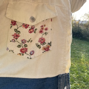 Újrahasznosított Oversize kabát - ruha & divat - női ruha - kabát - Meska.hu