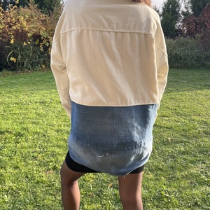 Újrahasznosított Oversize kabát - ruha & divat - női ruha - kabát - Meska.hu