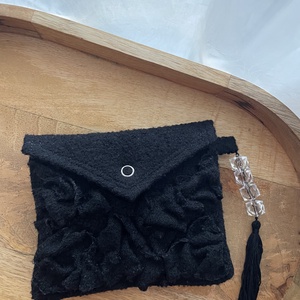 Újrahasznosított gyapjú pénztárca - táska & tok - pénztárca & más tok - pénztárca - női pénztárca - Meska.hu