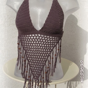 Vagány horgolt bikini top - Meska.hu