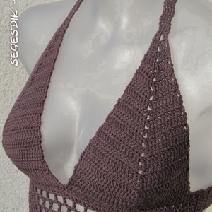 Vagány horgolt bikini felső -  - Meska.hu
