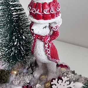Egérkés adventi koszorú - karácsony - adventi díszek - adventi koszorú - Meska.hu