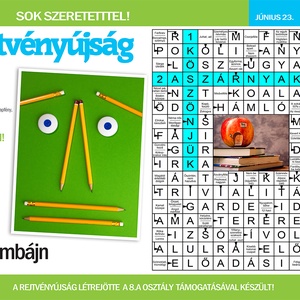 Skandináv keresztrejtvény fix feliratos titkos üzenet Ballagás, Ballagó Tanárnő Tanitó Magyar tanár pedagógusnak vicces - otthon & életmód - dekoráció - kép & falikép - poszter - Meska.hu