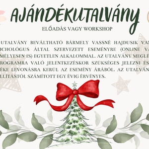 Ajándékutalvány , Karácsony, Karácsonyi ajándékozás, Karácsonyi képeslap, üdvözlőlap, ajándékkísérő, Mindenmás, MESKA