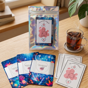 Női önszeretet - kaparós  megerősítő kártyák - kellékek & szerszámok - dekorációs kellékek - egyéb kellékek - Meska.hu