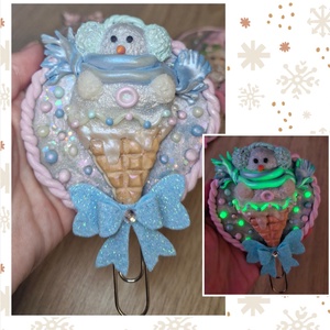 Karácsonyi könyvjelző, Karácsony, Karácsonyi lakásdekoráció, Karácsonyi manók, figurák, , MESKA