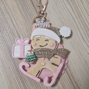 Karácsonyi kulcstartó Mézis, Karácsony, Karácsonyi lakásdekoráció, Karácsonyi manók, figurák, , MESKA