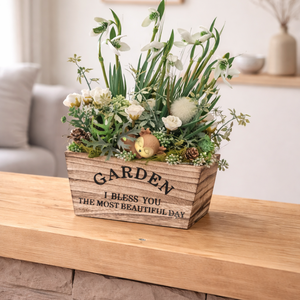 Hóvirágos tavaszi dísz - Meska.hu