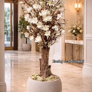 Magnólia dekorfa  - otthon & életmód - dekoráció - dísztárgy - Meska.hu