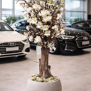 Magnólia dekorfa  - otthon & életmód - dekoráció - dísztárgy - Meska.hu