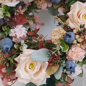 Őszi ajtódÍsz - otthon & életmód - dekoráció - ajtó- és ablak dekoráció - ajtódísz & kopogtató - Meska.hu