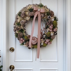 Karácsonyi ajtódÍsz - Meska.hu