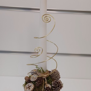 Karácsonyi asztaldÍsz - karácsony - adventi díszek - adventi asztaldísz - Meska.hu