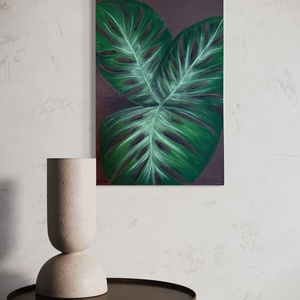 Virág levél, Művészet, Festmény, Akril, Festészet, MESKA