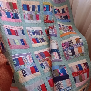 Zerowaste steppelt takaró  - baba - mama - baba ágynemű - babatakaró, gyerek pléd - Meska.hu