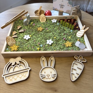 Szenzoros rizs alap Tavaszi rét - baba - mama - baba játékok - matatófal - Meska.hu